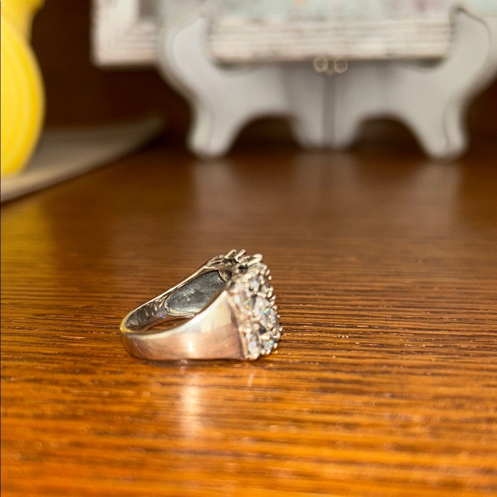 Silpada Silver Diamond-Patterned Ring - image 4